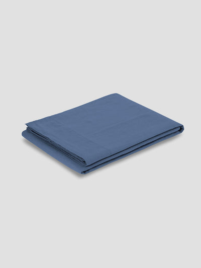 Blueberry Linen Blend Flat Sheet - alternate image