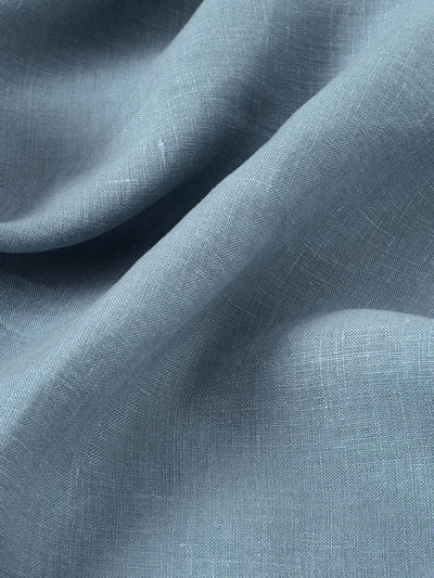 Dusk Blue Linen Blend Pillowcases (Pair)