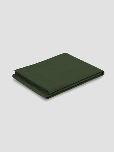 Fern Green 100% Linen Flat Sheet - alternate image