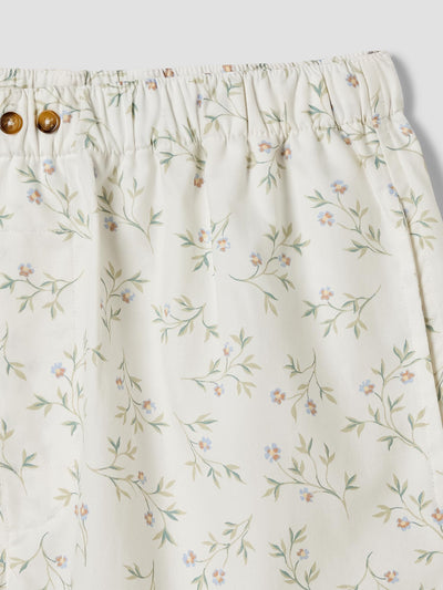 Spring Sprig Floral Cotton Boxer Short