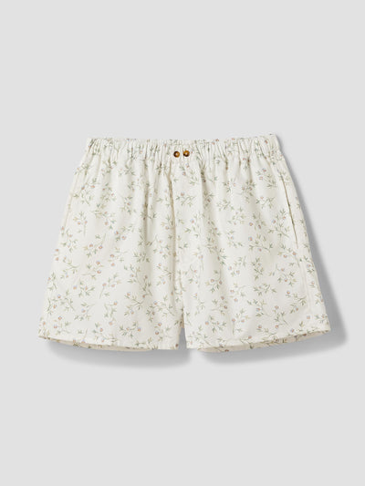 Spring Sprig Floral Cotton Boxer Short