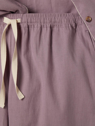 Elderberry Linen Blend Pyjama Trouser Set