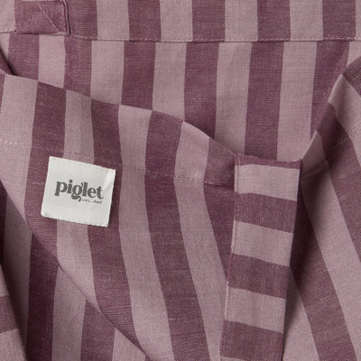 Plum Wine Pembroke Linen Blend Tote Bag