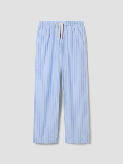Men’s Pale Blue Favourite Shirt Stripe Cotton Trousers