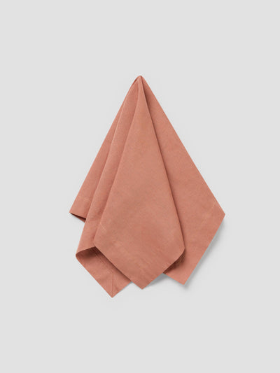 Warm Clay Linen Blend Napkins Set of 4