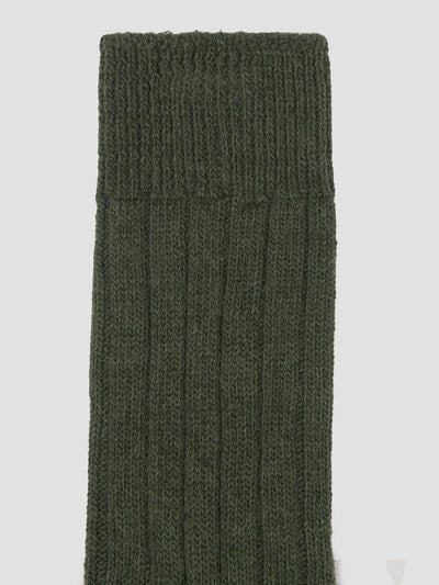 Fern Green Alpaca Socks