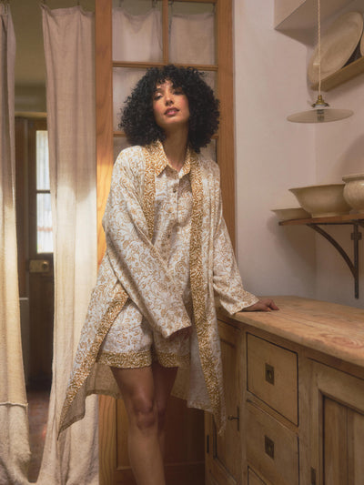 Ernest White Middlemore Linen Robe
