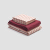 Desert Sand Seersucker Stripe Cotton Bundle