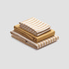 Ochre Seersucker Stripe Cotton Bundle