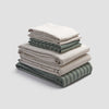 Pine Green Pembroke Stripe Linen Bundle