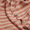 Sandstone Red Pembroke Stripe Linen Detail