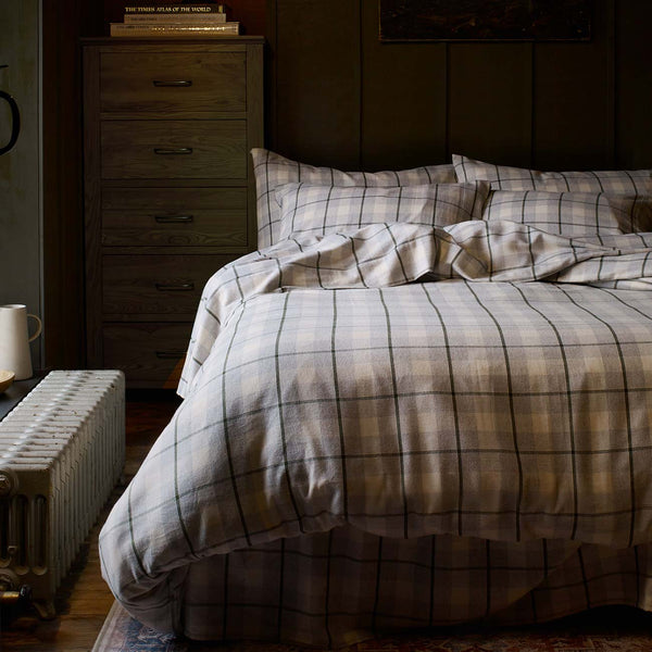 Fern Green Check Brushed Cotton Bundle