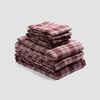 Berry Check Linen Bundle