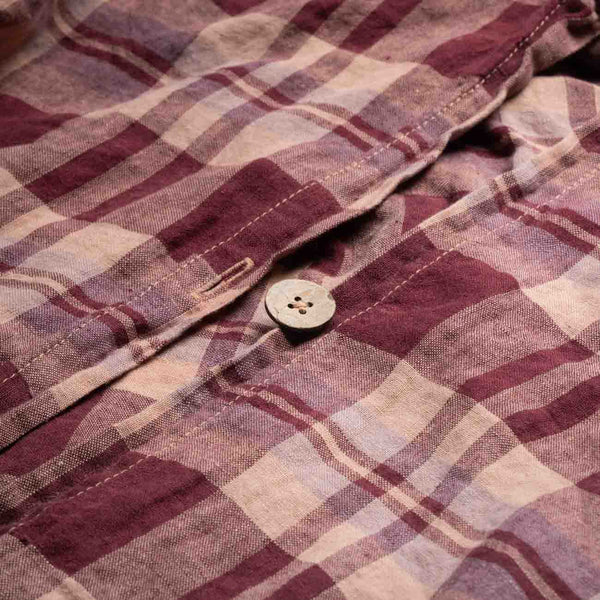 Berry Check Linen Bundle