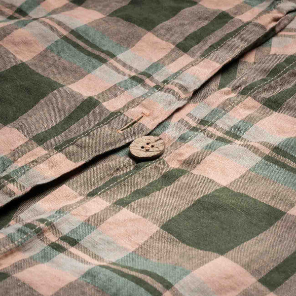 Fern Green Check Linen Bundle