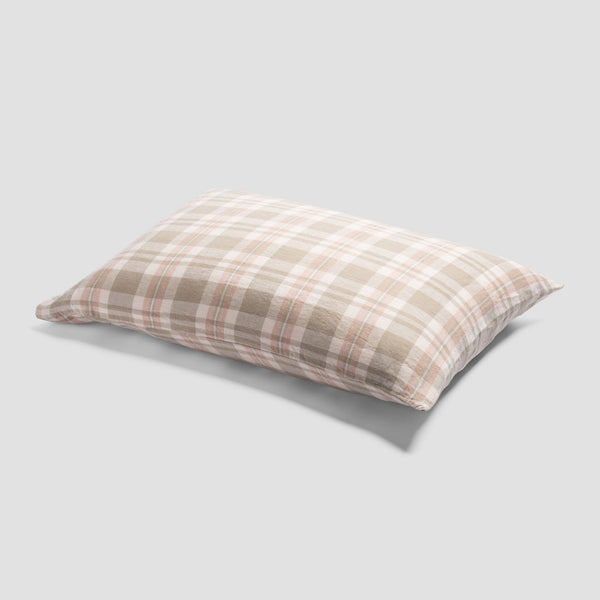 Taupe Check Linen Bundle