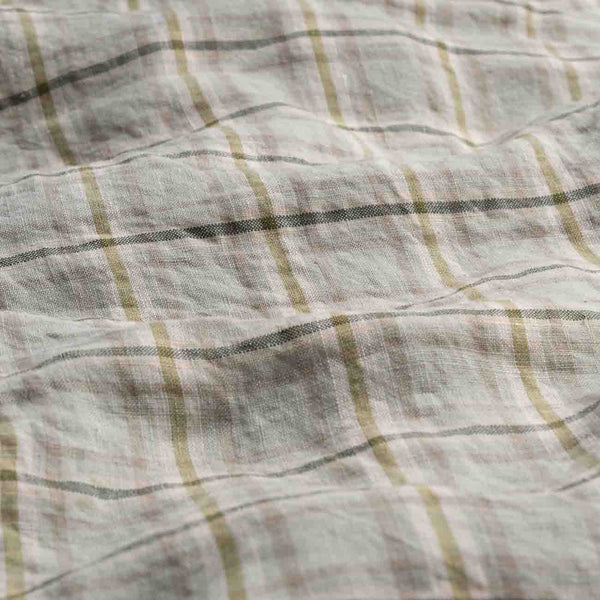 Laurel Green Check Linen Bundle