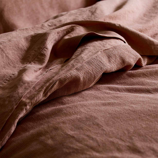 Toffee Waffle Chambray Linen Bundle