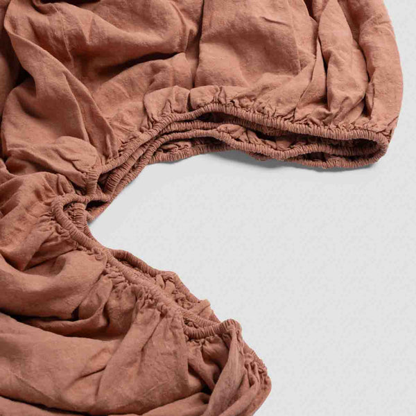 Toffee Waffle Chambray Linen Bundle