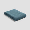 Teal Waffle Chambray Linen Bundle