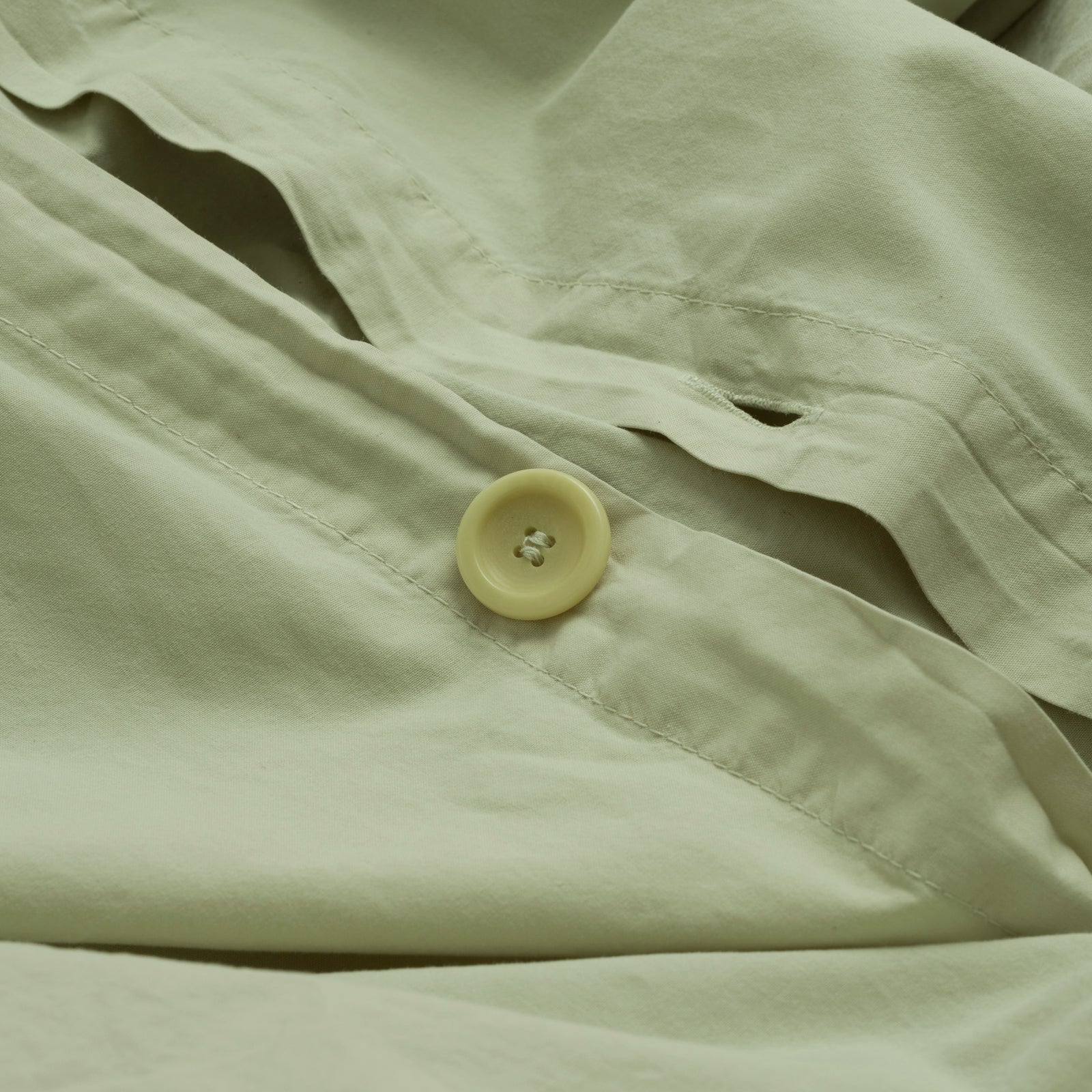 Apple Washed Cotton Percale Duvet Cover - Piglet in Bed
