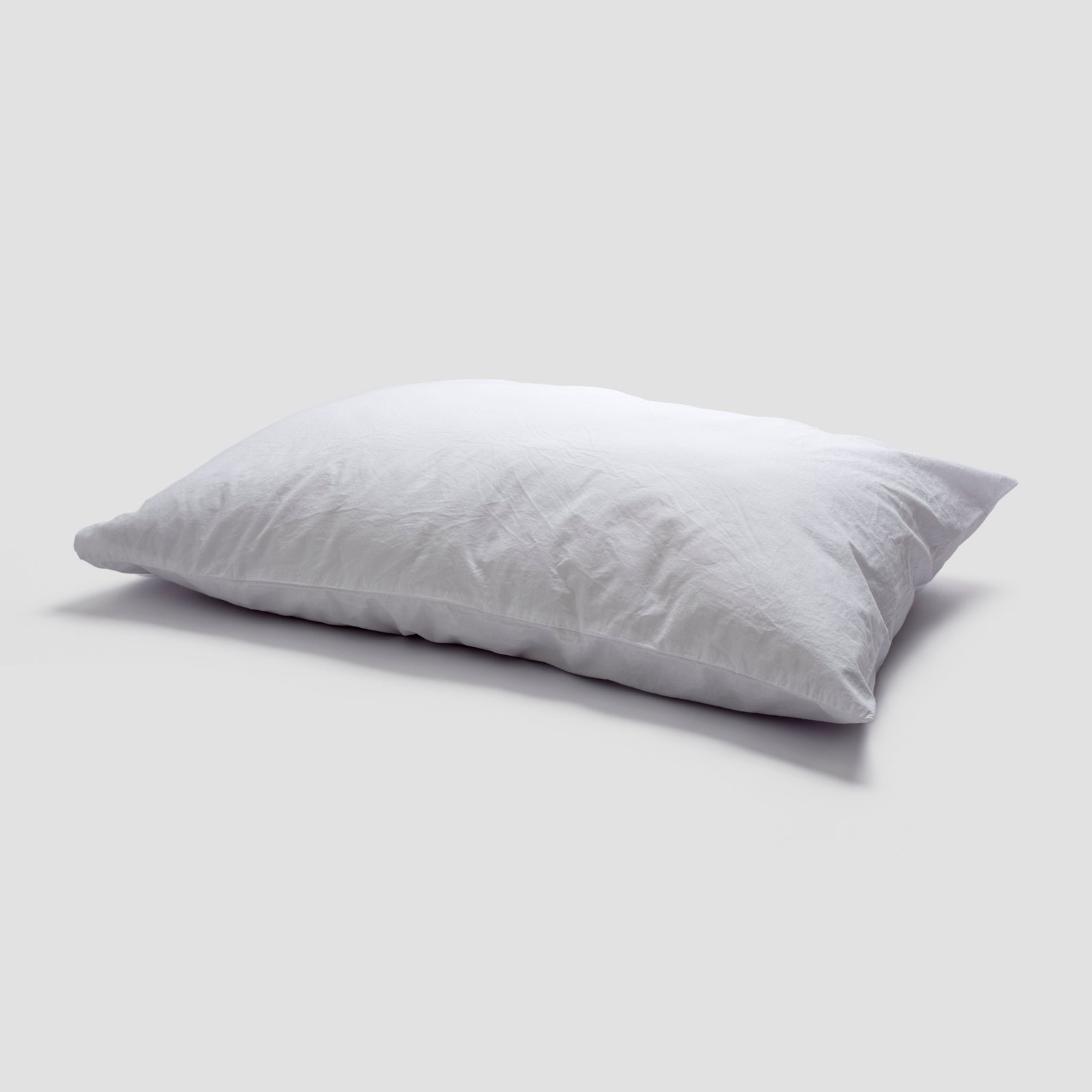 White Washed Cotton Pillowcases (pair) - Piglet in Bed