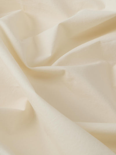 Mindful Cream Washed Cotton Percale Pillowcases (Pair)