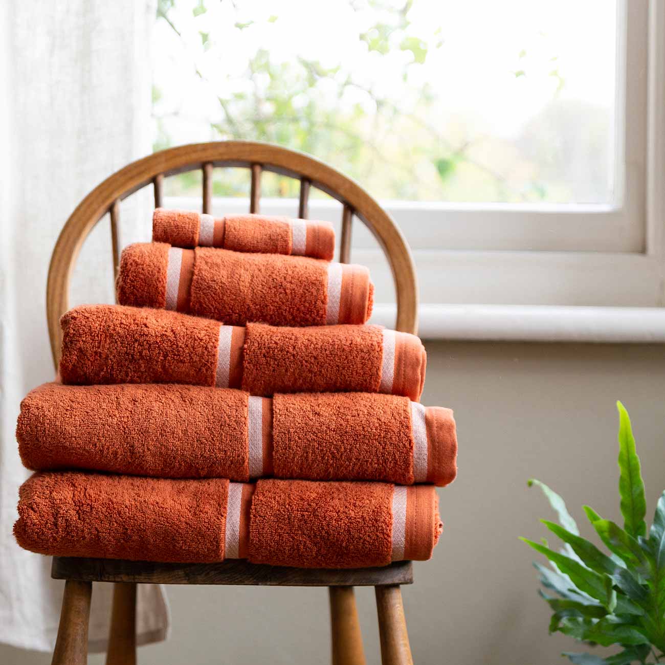 Cinnamon Cotton Towels