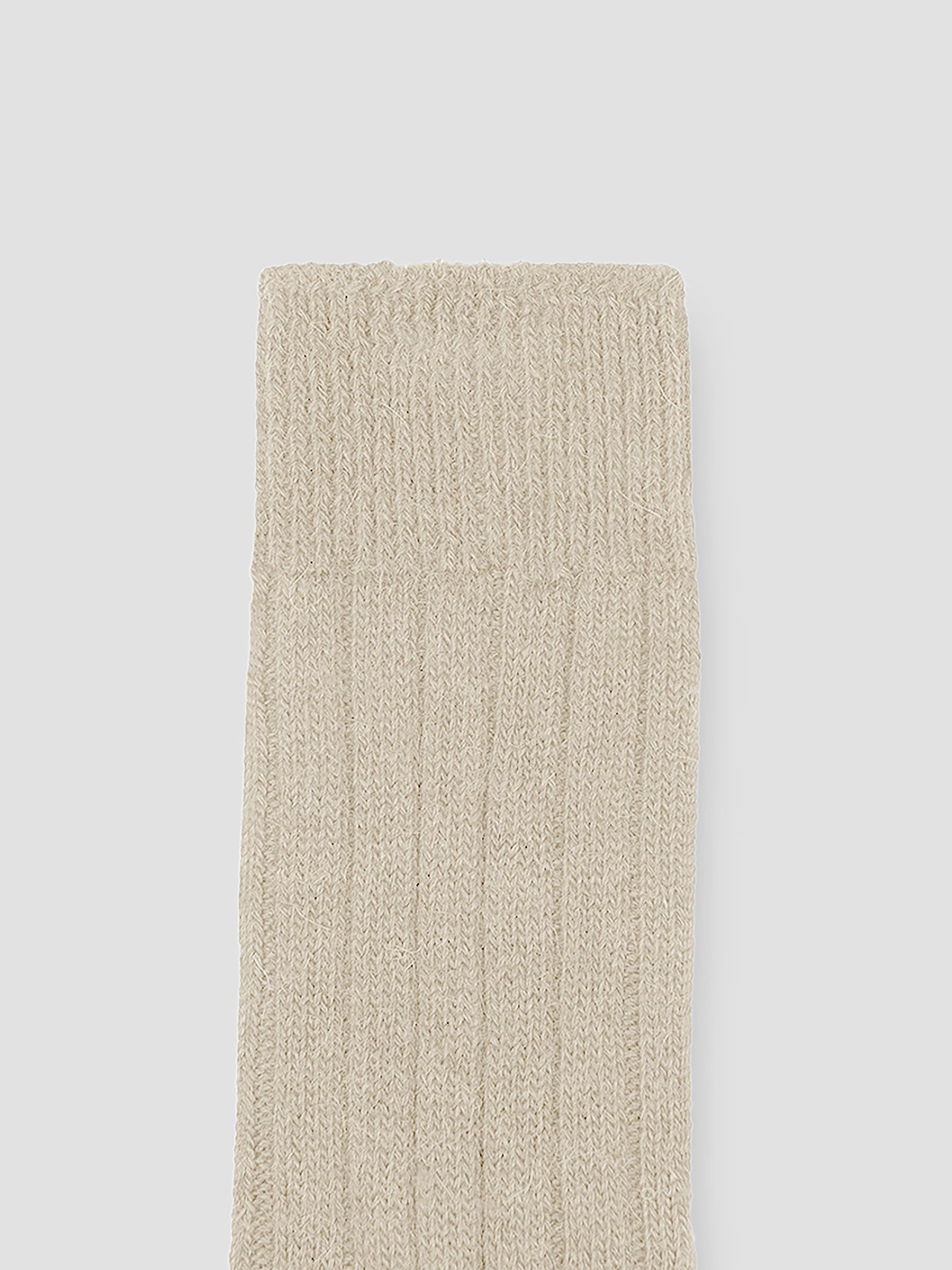 Ecru Alpaca Bed Socks