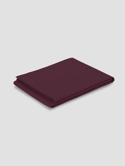Berry 100% Linen Flat Sheet - alternate image