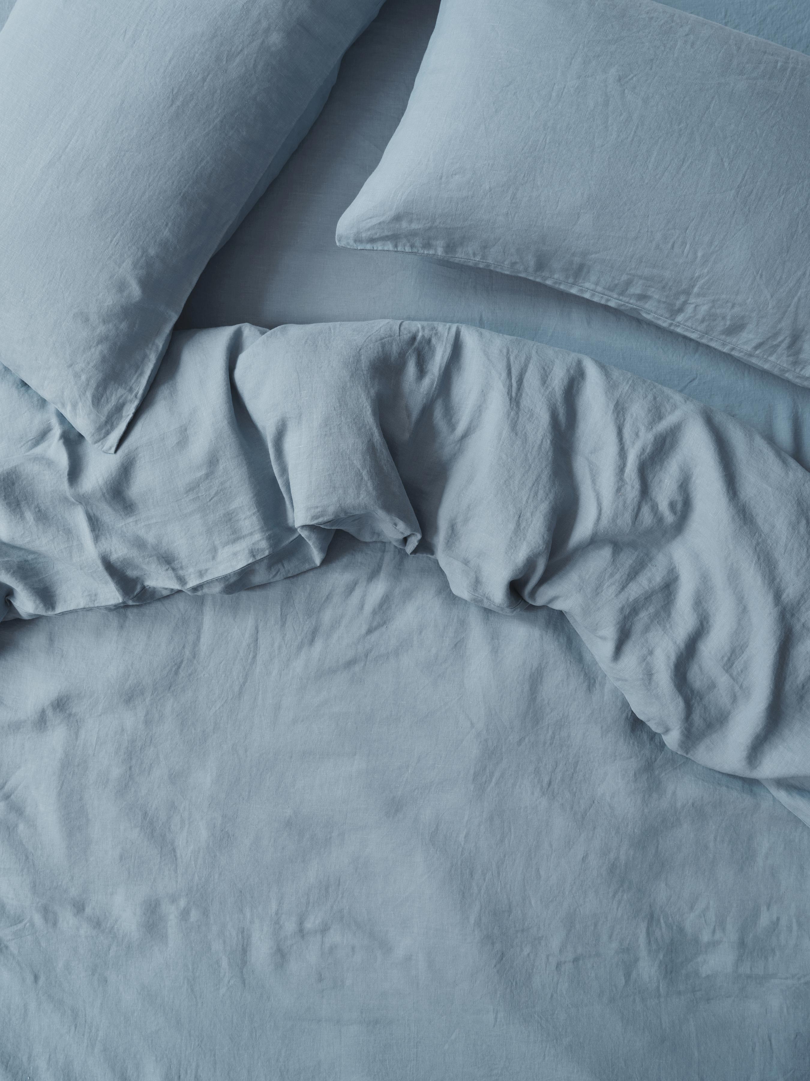 Dusk 100% Linen Duvet Cover