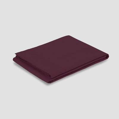 Berry 100% Linen Flat Sheet - alternate image