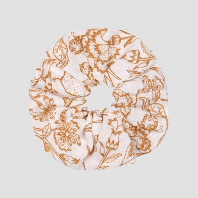 Ernest White Middlemore Linen Scrunchie - alternate image