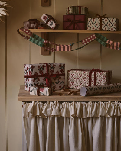 Fabric Chain Linen Blend Garland