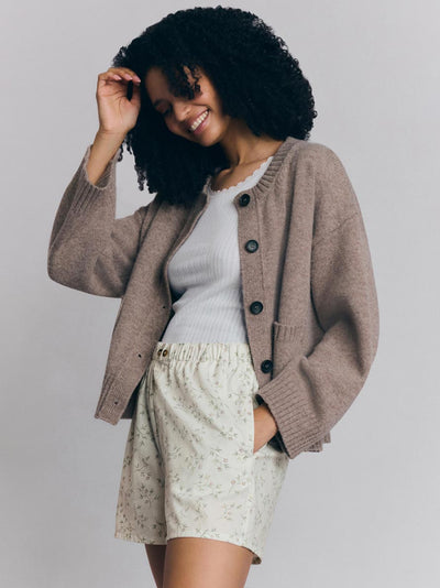 Spring Sprig Floral Cotton Boxer Short