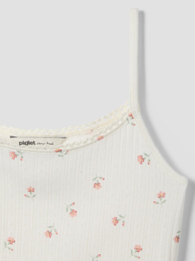 Posy Bud Pointelle Cami detail