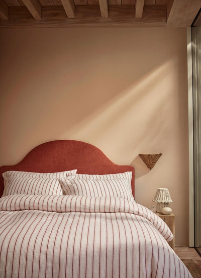 Pearl Walderton Stripe 100% Linen Bedding
