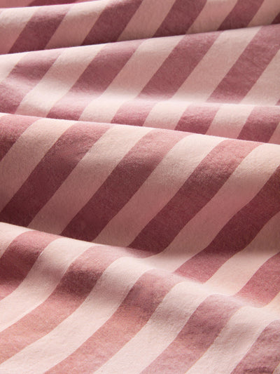 Rhubarb & Rose Pembroke Stripe Cotton Duvet Set - alternate image