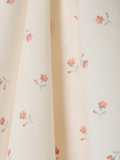 Pearl Posy Bud Linen Blend Tea Towel