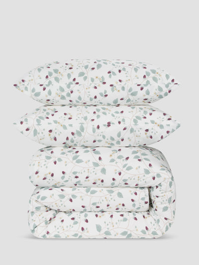Blackberry Bramble Cotton Duvet Set