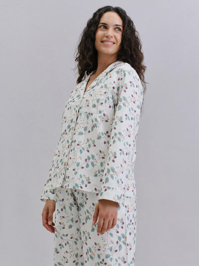 Blackberry Bramble Cotton Trouser Set