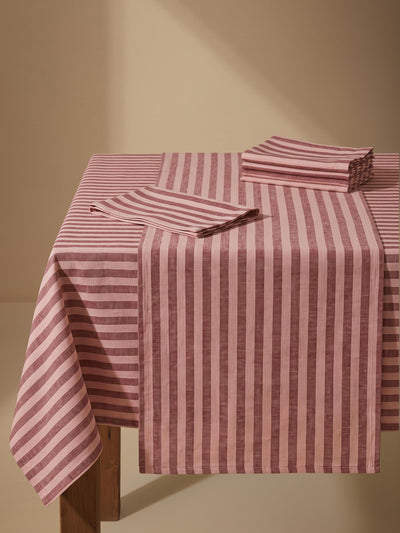 Host’s Table Linen Rhubarb & Rose Gift Set