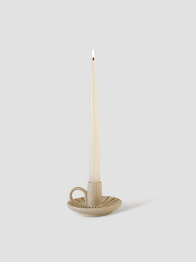 Burnt Orange Wee Willy Winkee Candle Holder