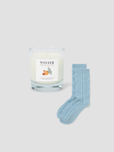Sky Blue Perfect Piglet Stocking Fillers: Cosy