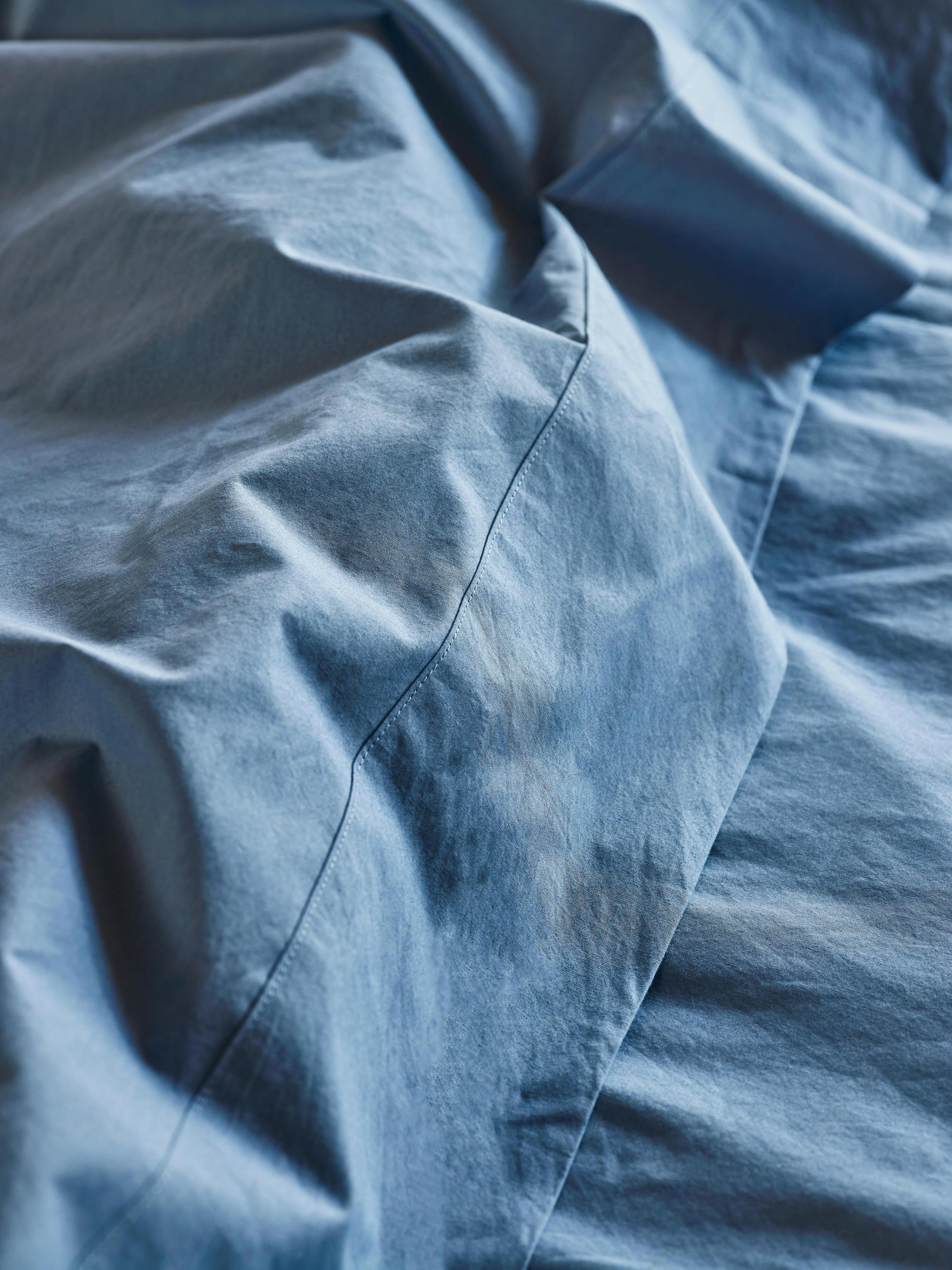 Cove Washed Cotton Percale Flat Sheet