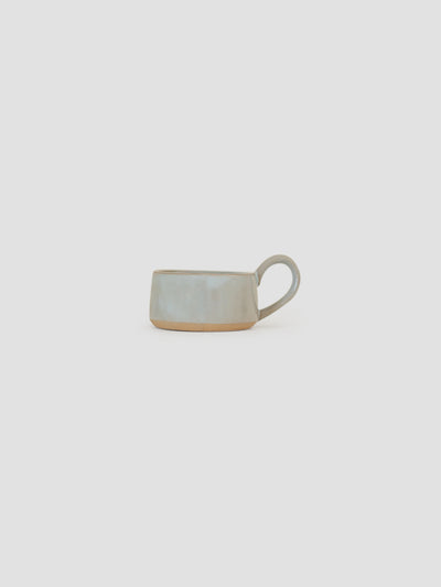 Eggshell Stoneware Tea Light Cup