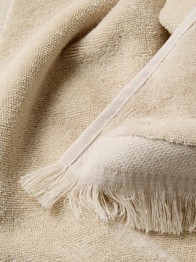 Birch Fringe Edge Cotton Towels