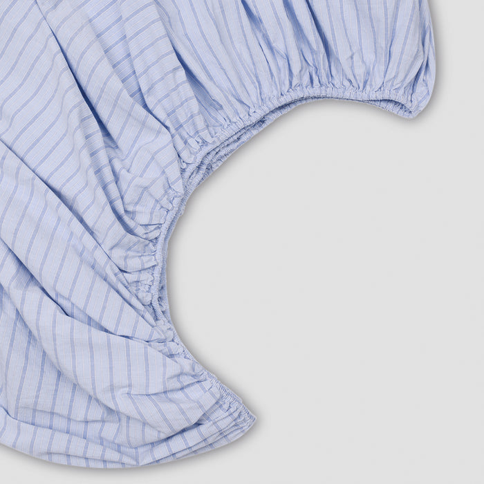 Pale Blue Favourite Shirt Stripe Cotton Bundle