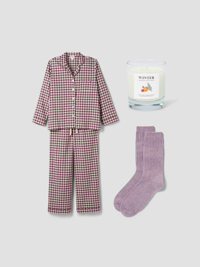 Luxury Cosiness: Berry Lovely Linen PJ Bundle