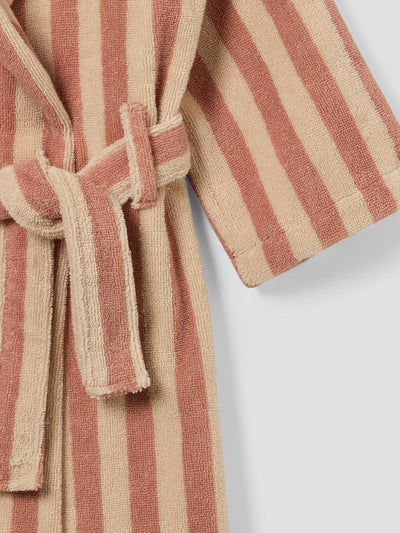 Sand Shell Kids Pembroke Stripe Cotton Robe - alternate image